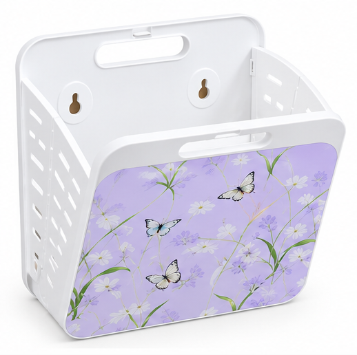 Collapsible Hanging Laundry Basket with Carry Handle